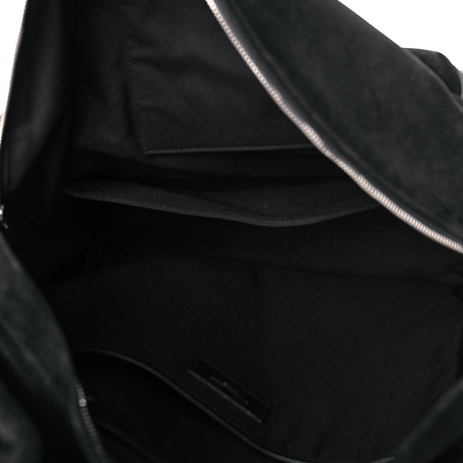 Saint Laurent Suede City Backpack Black 4 of 19