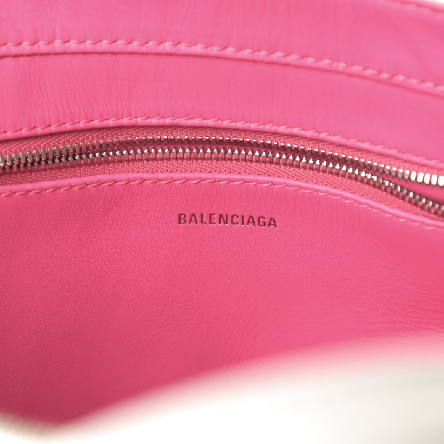 Balenciaga Calfskin XS Triangle Duffle White 6 of 10