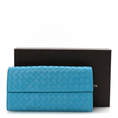 Bottega Veneta Nappa Intrecciato Continental Flap Wallet Blueprint 8 of 8