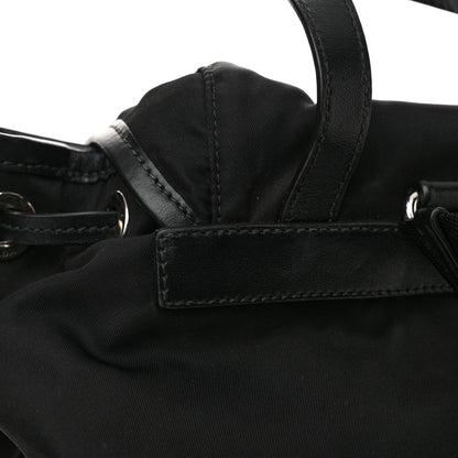 Prada Tessuto Nylon Vitello Backpack Black 11 of 12