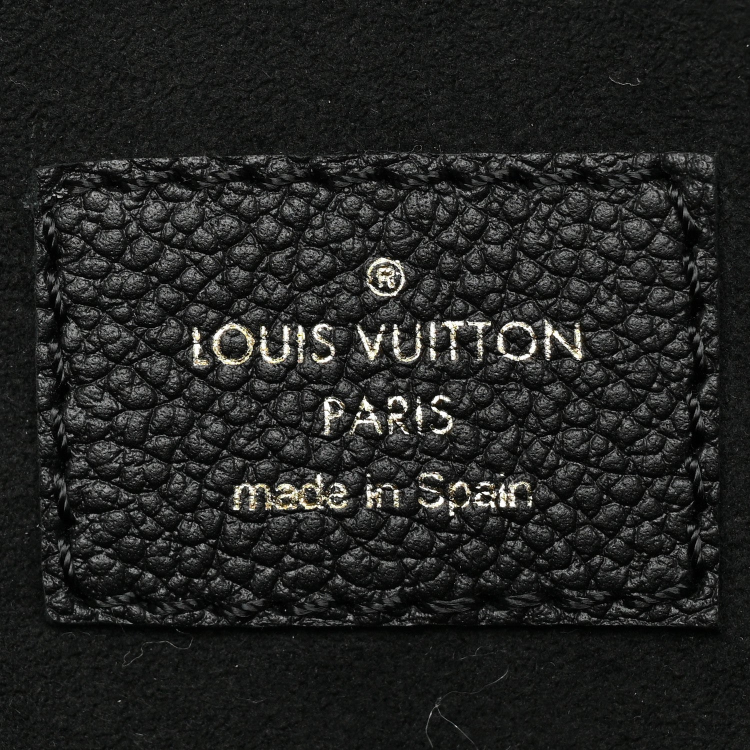Louis Vuitton Empreinte Monogram Giant Grand Palais Black Beige 9 of 10