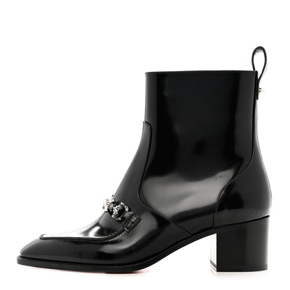 Christian Louboutin Patent Mayerswing Donna 55 Boots 40 Black 1 of 7
