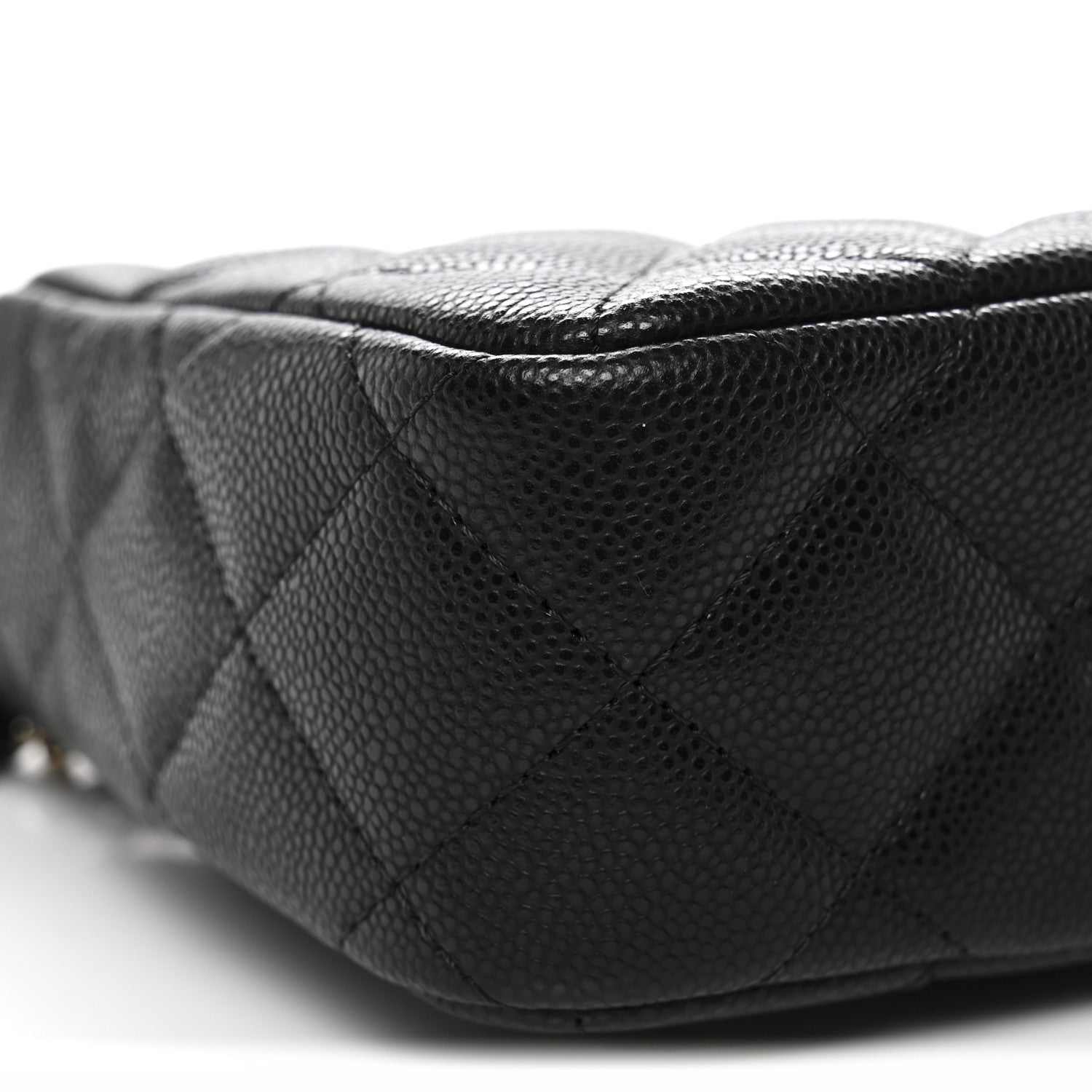 Chanel Caviar Quilted Purse With Chain Black 9 of 11