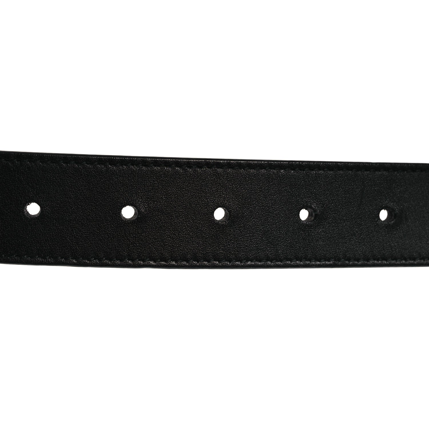 Gucci Calfskin Double G 30mm Belt 75 30 Black 3 of 6