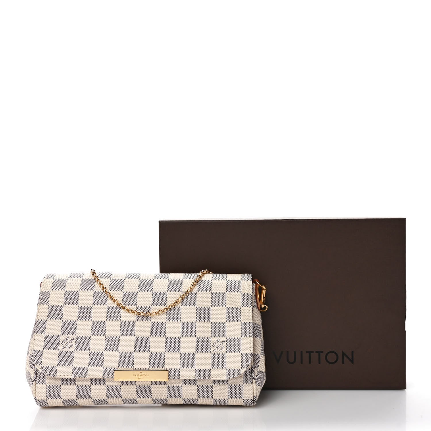 Louis Vuitton Damier Azur Favorite MM 10 of 10