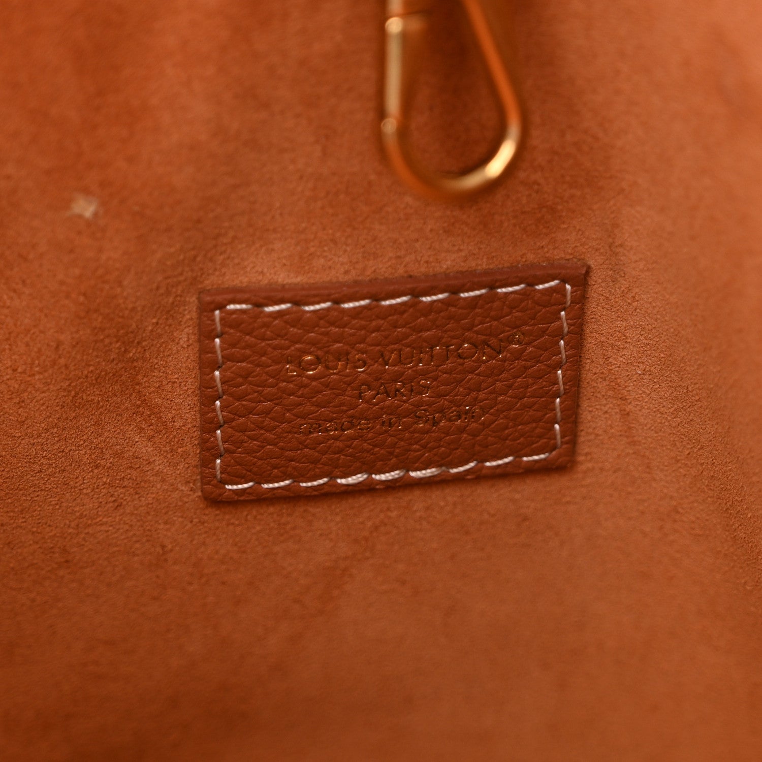 Louis Vuitton Grained Calfskin Low Key Hobo PM Cognac 7 of 10