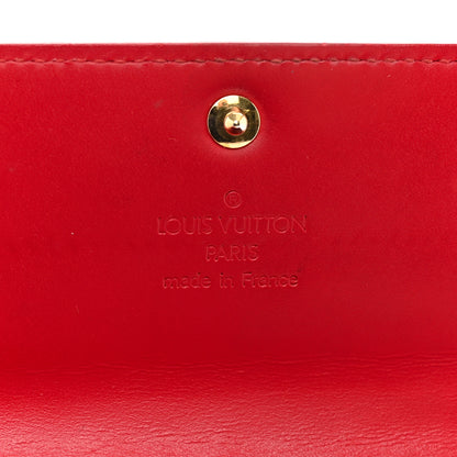 Louis Vuitton Vernis Sarah Wallet Pomme D'Amour 6 of 14