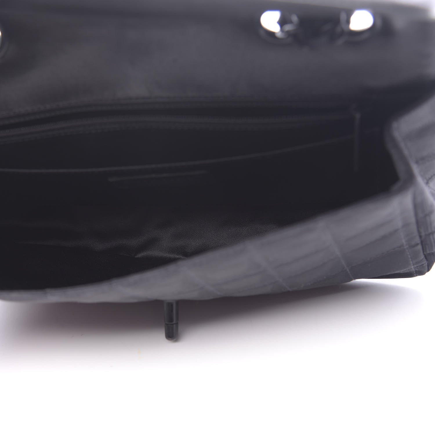 Chanel Nylon Medium Travel Flap Black 5 of 10