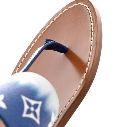 Louis Vuitton Monogram Escale Palma Sandals 37 Blue 12 of 12