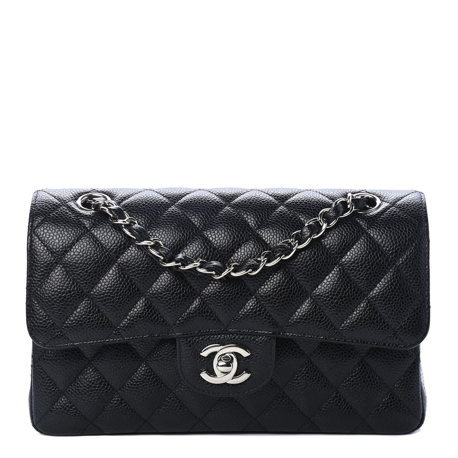 Chanel Caviar Quilted Small Double Flap Black 1 of 4