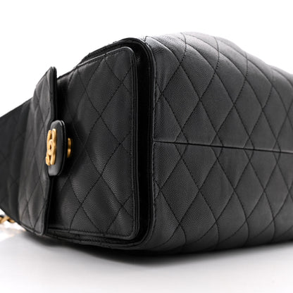 Chanel Caviar Quilted Small Chanel 25 Handbag Black 9 of 11