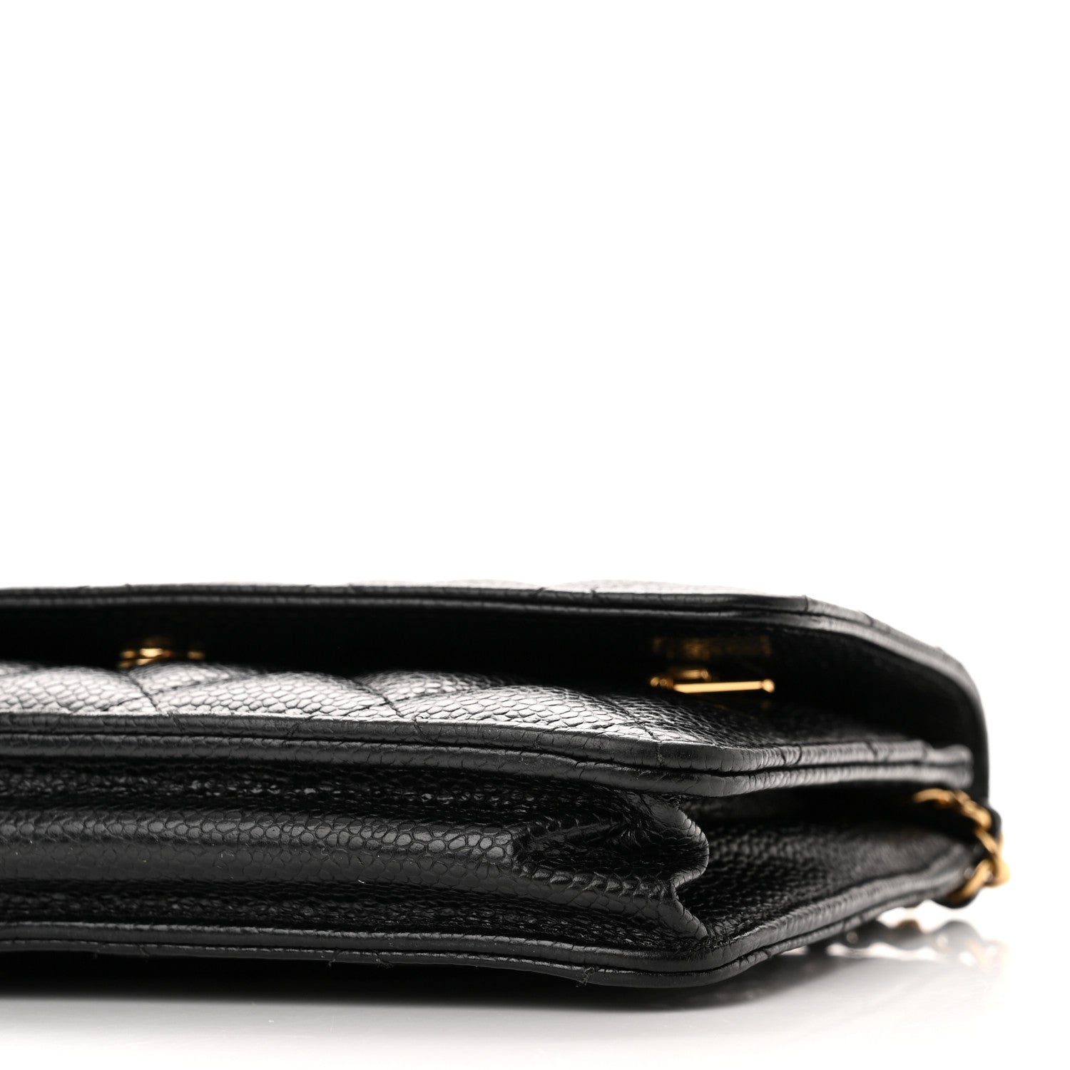 Chanel Caviar Quilted Wallet on Chain WOC Black 11 of 11