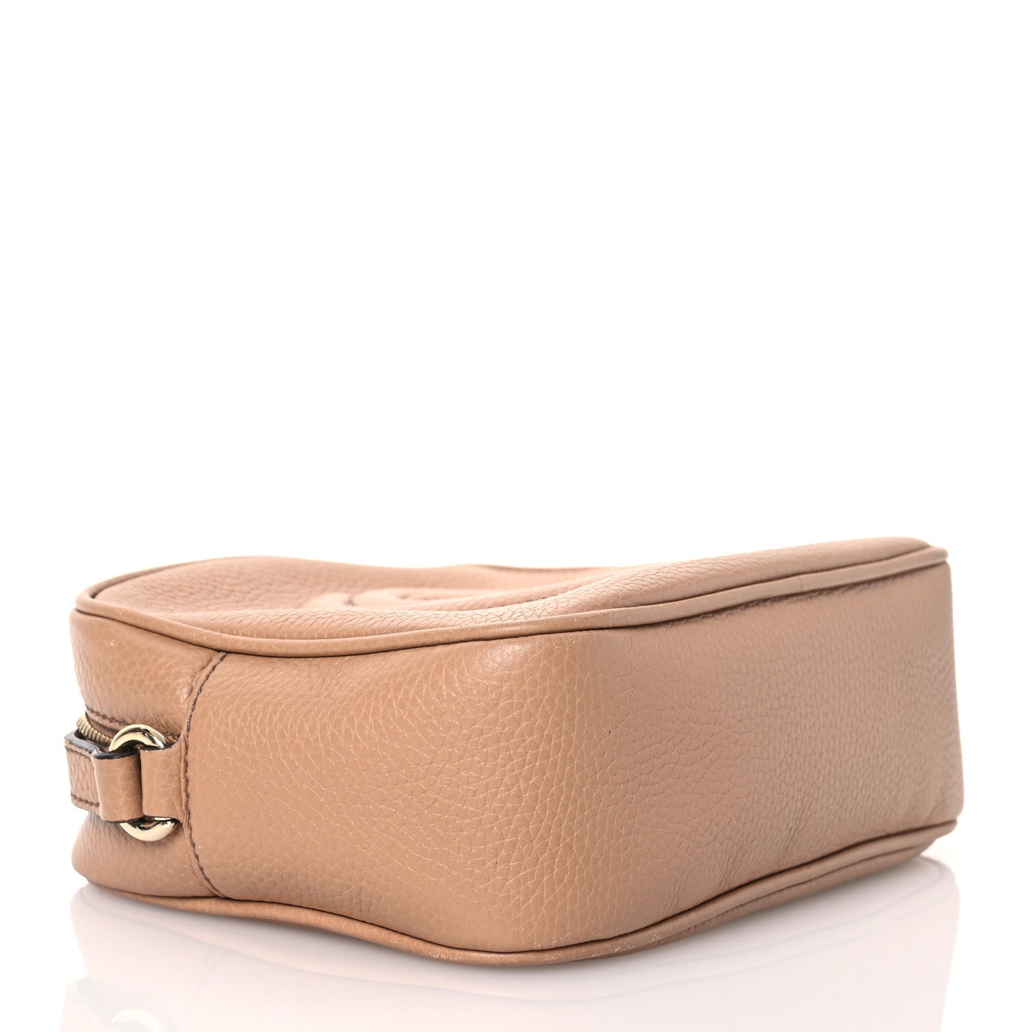 Gucci Pebbled Calfskin Small Soho Disco Bag Camelia 4 of 18