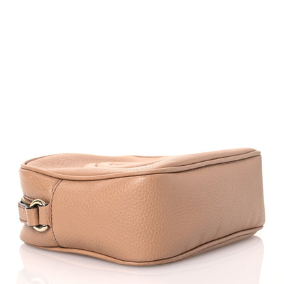 Gucci Pebbled Calfskin Small Soho Disco Bag Camelia 4 of 18