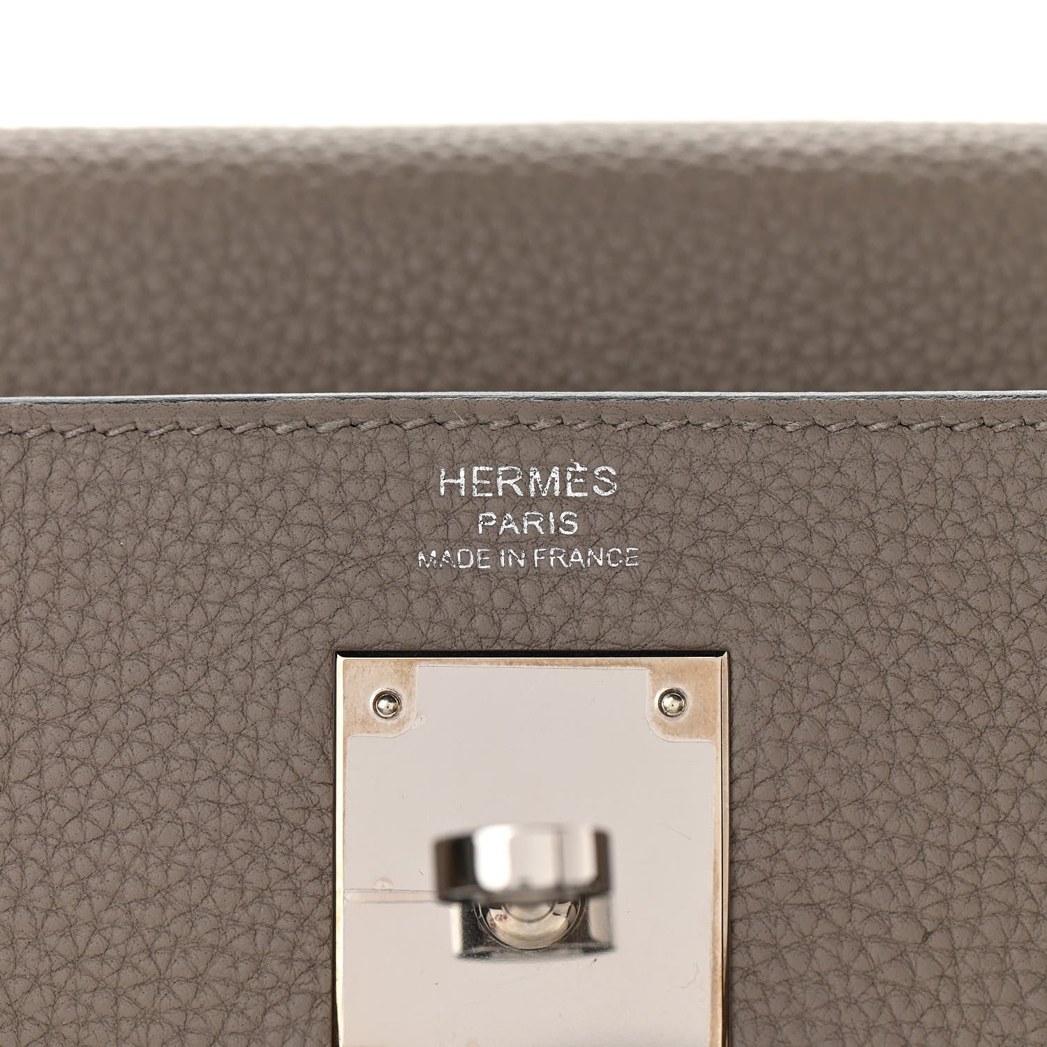 Hermes Togo Kelly Retourne 28 Gris Asphalte 19 of 37