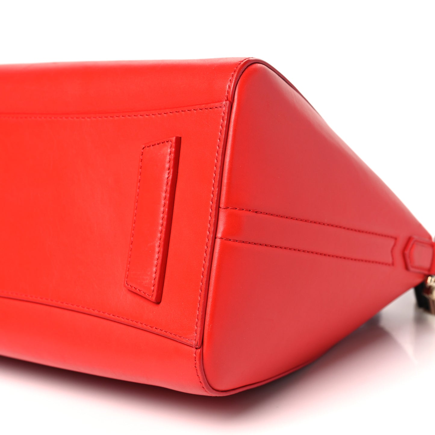 Smooth Calfskin Small Bi-Color Antigona Red Black