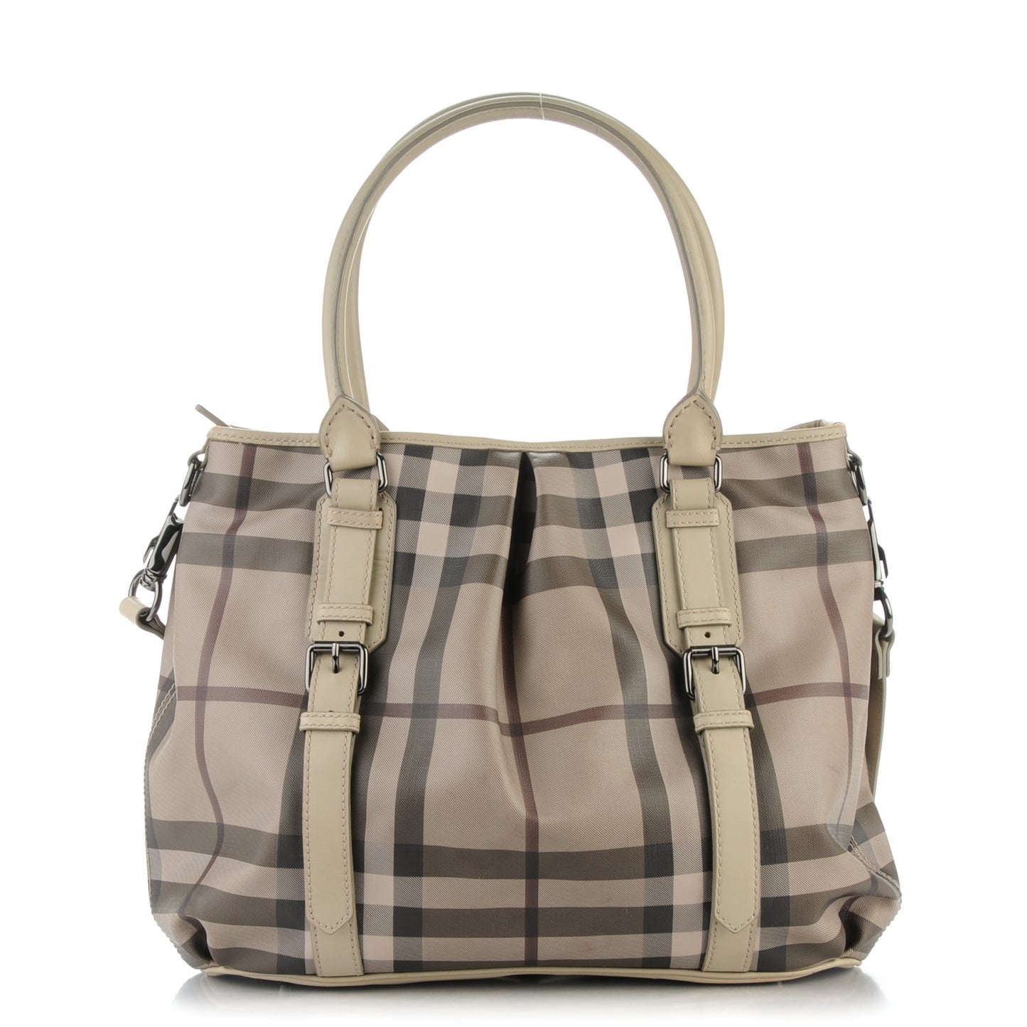 Smoked Check Large Northfield Tote Trench