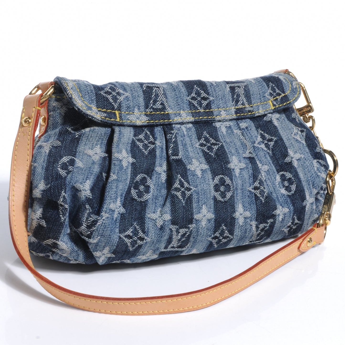 Denim Raye Mini Pleaty