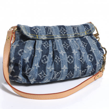 Louis Vuitton Denim Raye Mini Pleaty 3 of 7