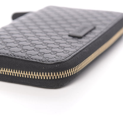 Gucci Microguccissima Zip Around Wallet Black 12 of 15