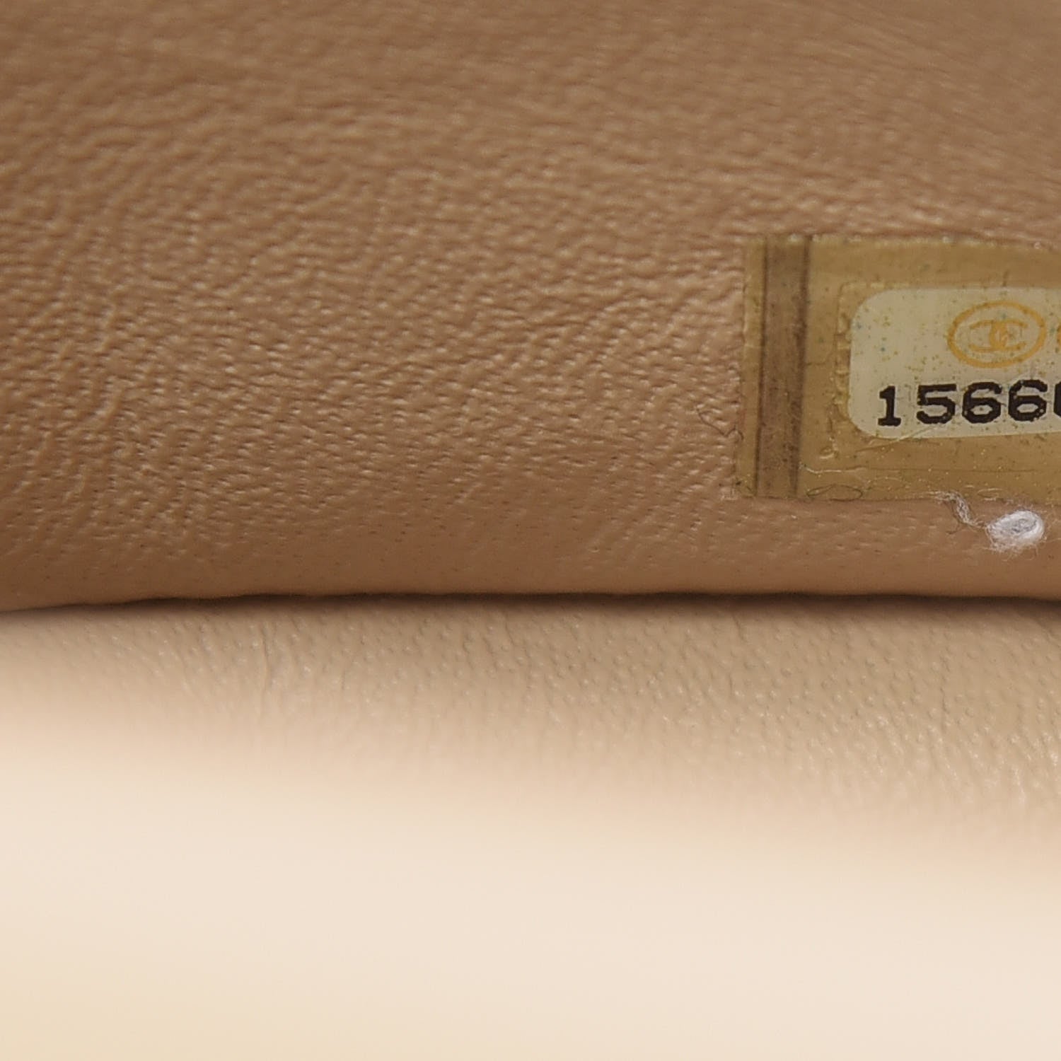 Chanel Lambskin Quilted Jumbo Double Flap Beige Clair 6 of 15