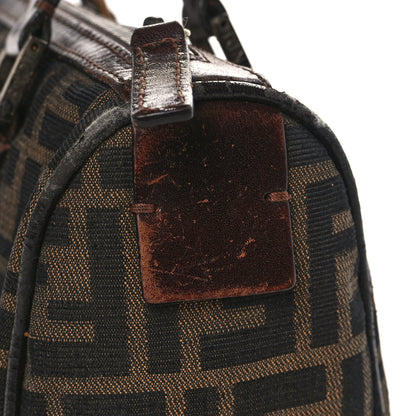 Fendi Zucca Mini Boston Satchel Tobacco 15 of 16