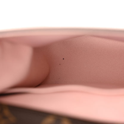 Louis Vuitton Patent Calfskin Monogram Cherrywood BB Rose Ballerine 11 of 12