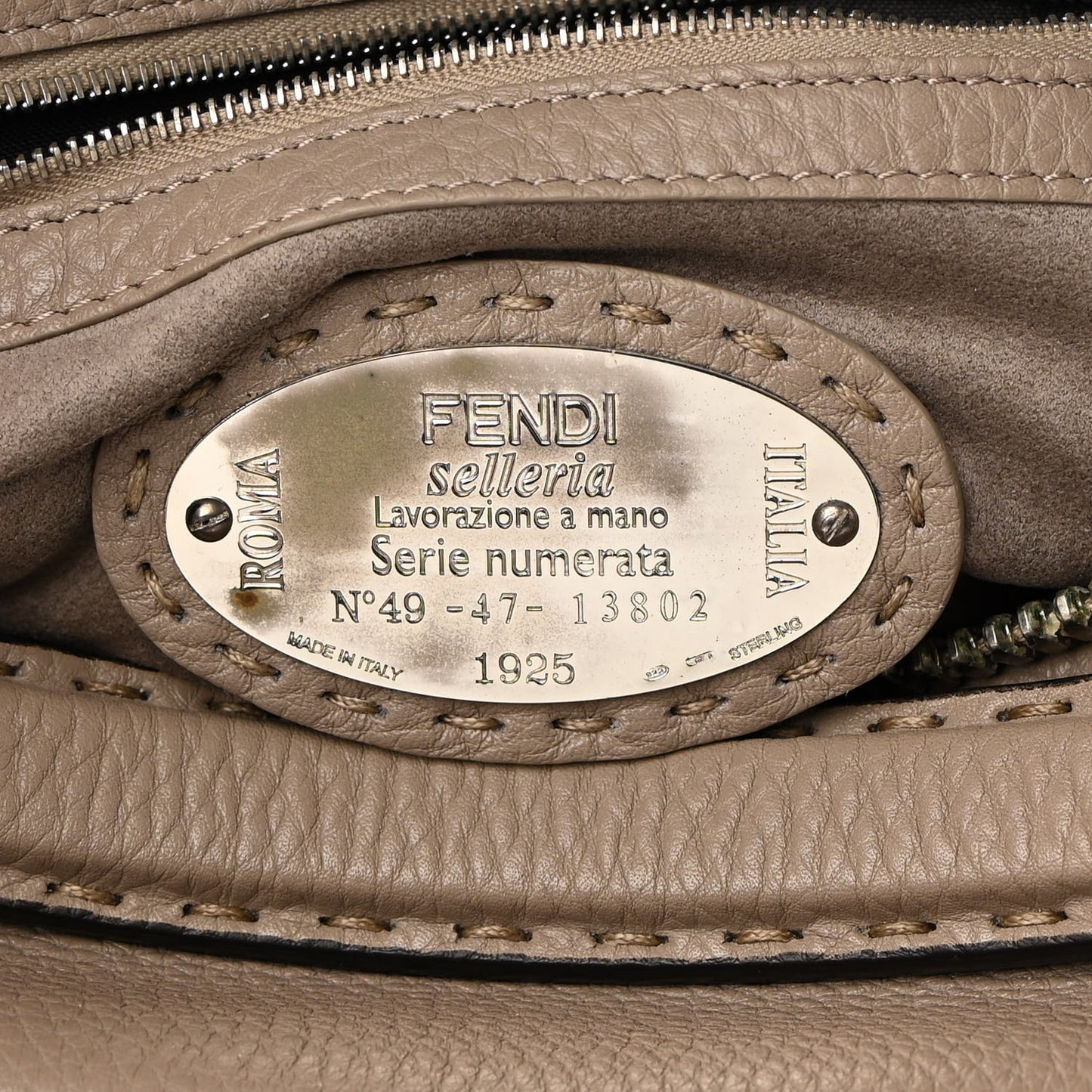 Cuoio Romano Selleria Lei Boston Tote Corda