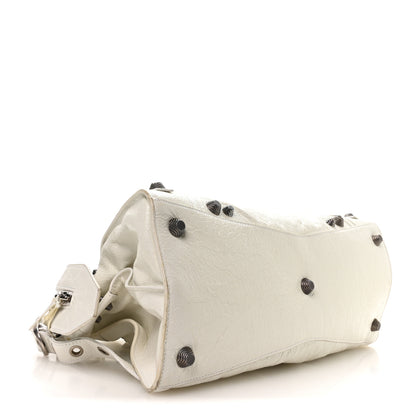Balenciaga Agneau Arena Neo Cagole City Handbag Optic White 4 of 10