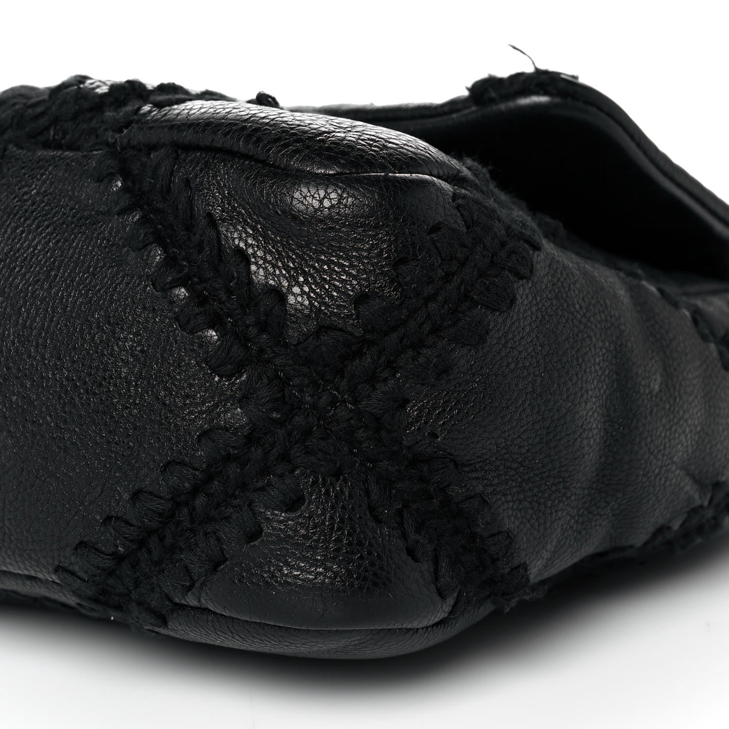 Chanel Calfskin Crochet Medium Chanel 19 Flap Black 8 of 9
