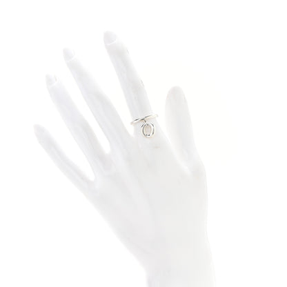Tiffany Sterling Silver Elsa Peretti Sevillana Dangle Ring 49 5 2 of 5