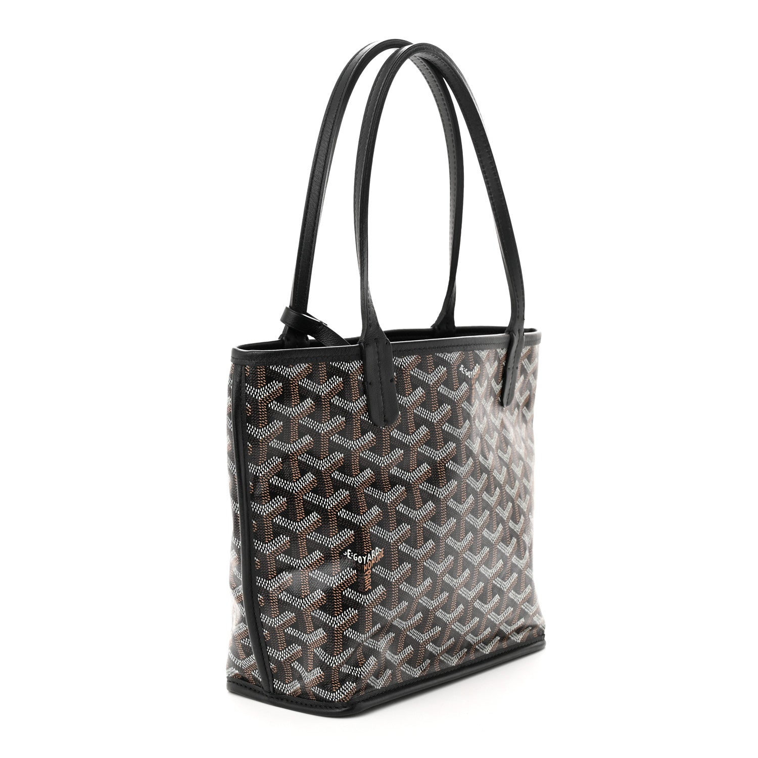 Goyard Goyardine Reversible Mini Anjou Black 4 of 11