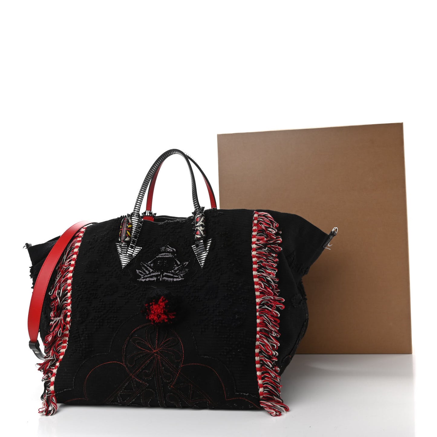 Cotton Embroidered Portugaba Black