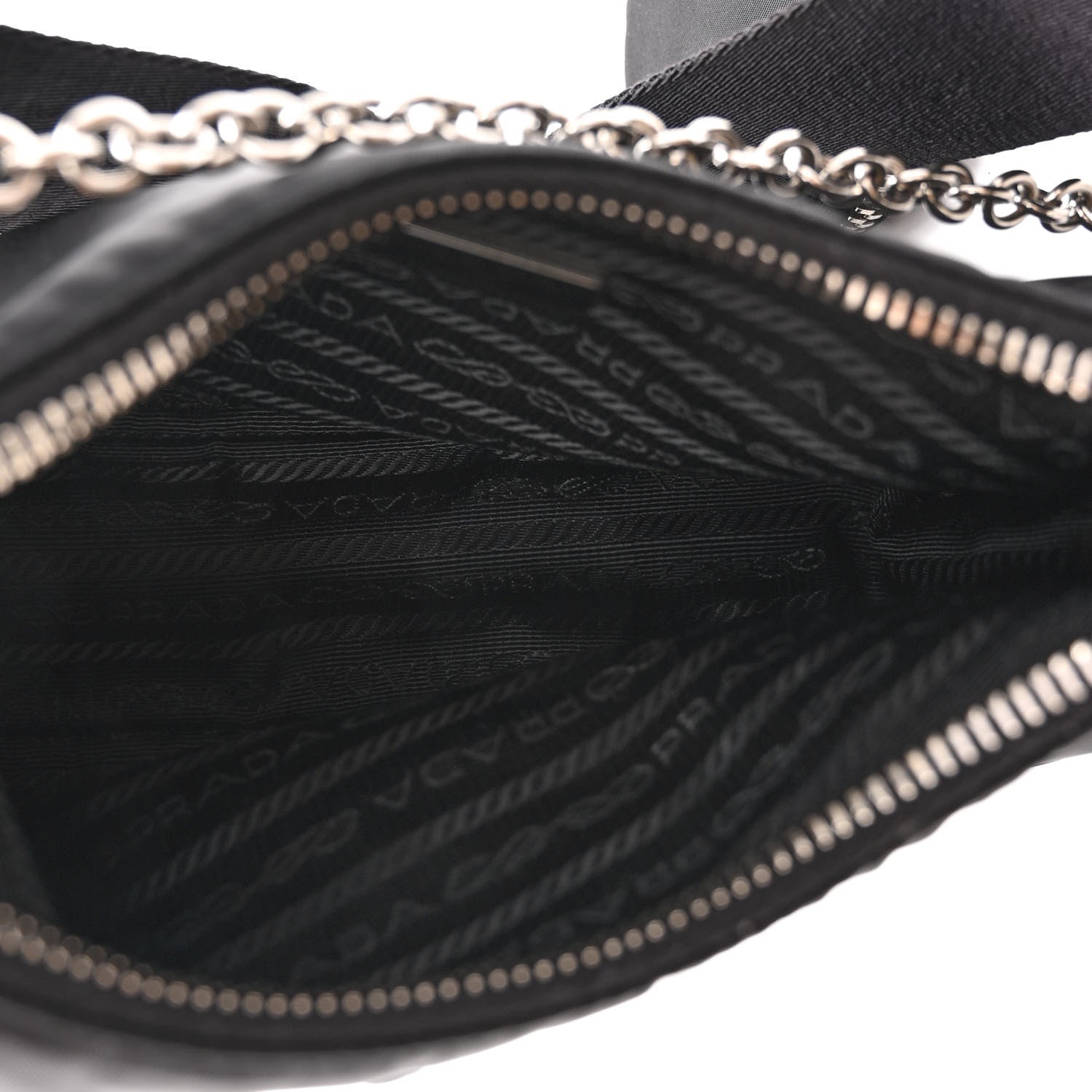 Prada Nylon Re-Edition 2005 Shoulder Bag Black 5 of 9
