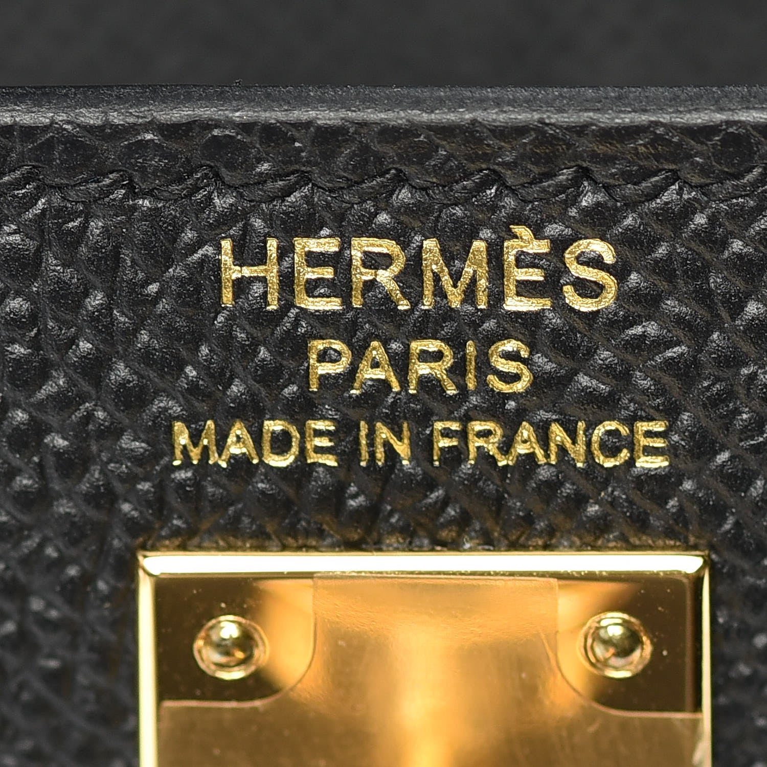 Hermes Epsom Kelly Sellier 25 Black 25 of 38
