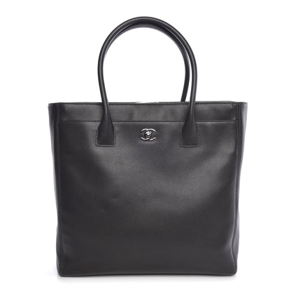 Chanel Calfskin Tall Cerf Tote Anthracite 1 of 7