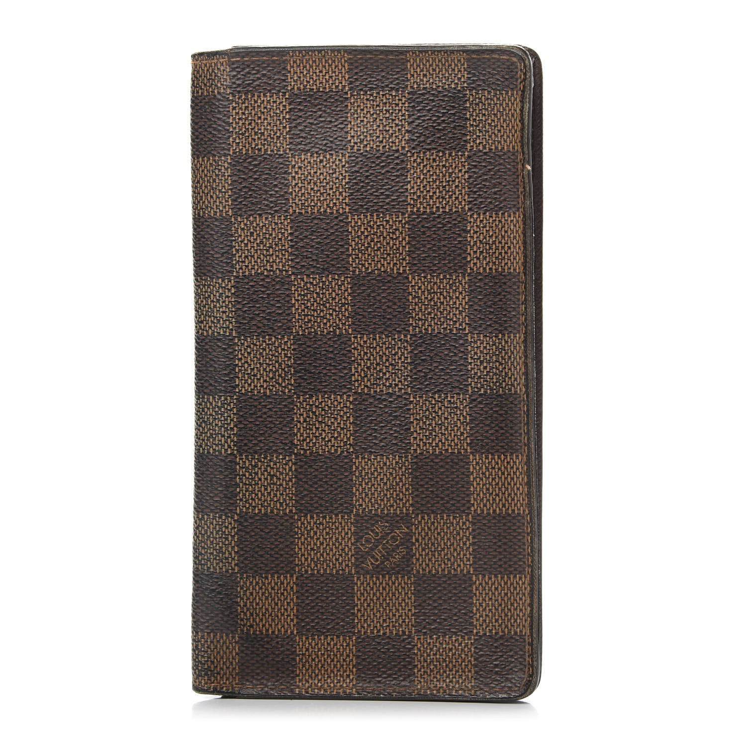 Louis Vuitton Damier Ebene Porte-Cartes Credit Yen Checkbook Wallet 1 of 6