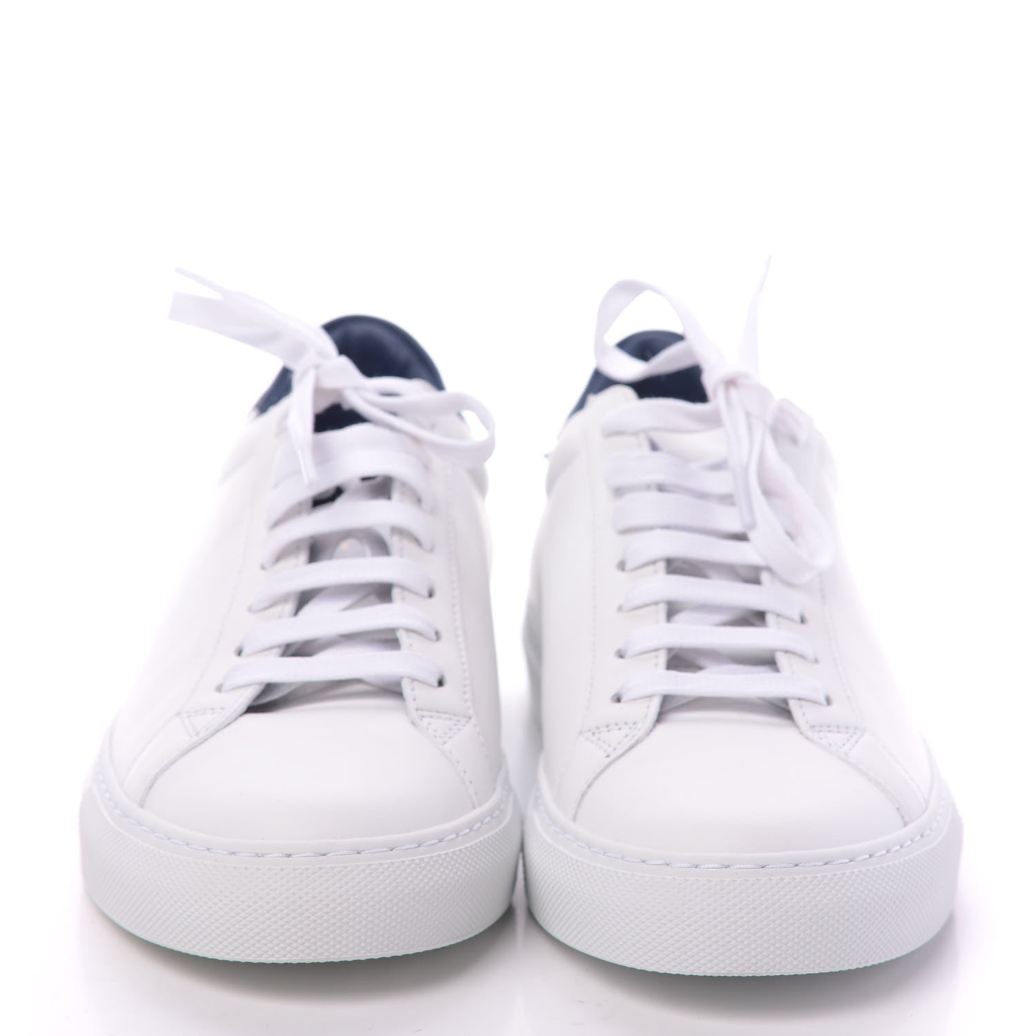 Givenchy Calfskin Womens Urban Street Sneakers 38.5 White Blue 3 of 8