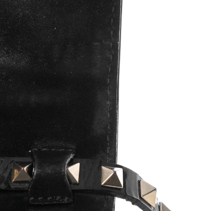 Valentino Garavani Patent Mini Rockstud Crossbody Bag Black 7 of 11