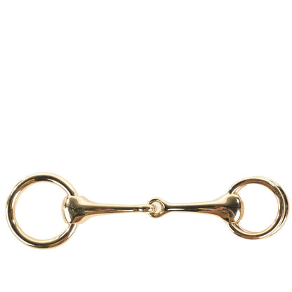 Hermes Permabrass Mors Scarf Ring Gold 1 of 5