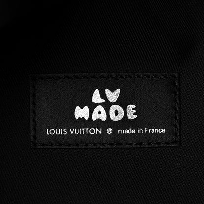 Louis Vuitton x NIGOLOUIS VUITTON x NIGO Taurillon Monogram Denim Drip Campus Backpack Black Black 6 of 9