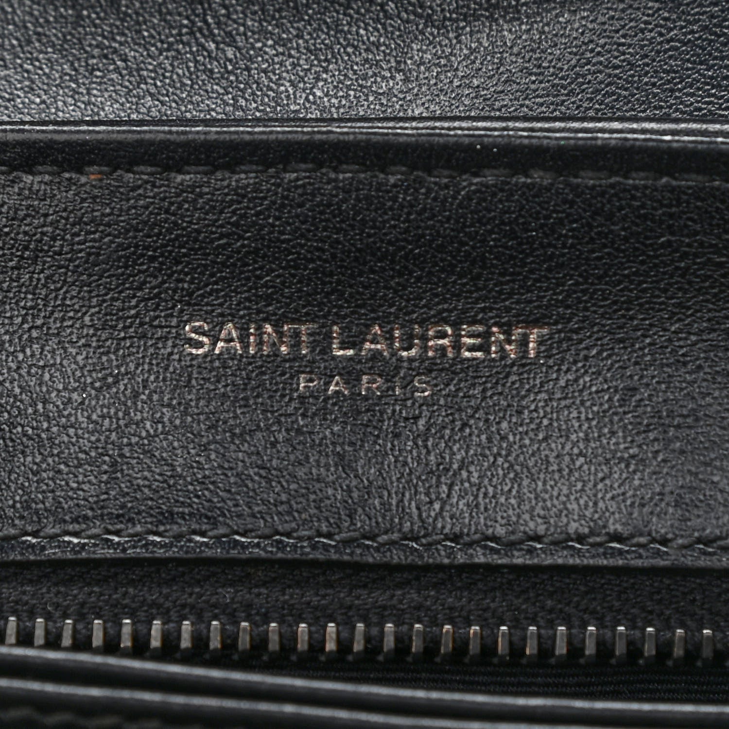 Saint Laurent Calfskin Y Quilted Monogram Toy Loulou Crossbody Bag Black 4 of 11