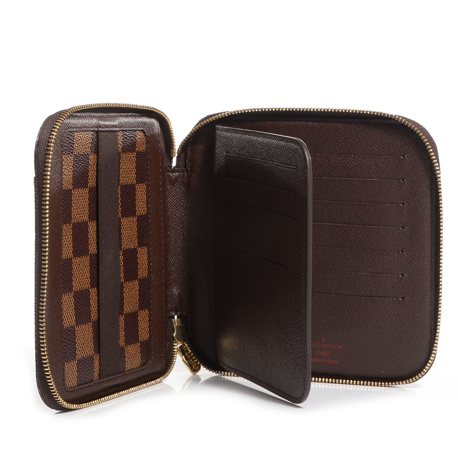 Louis Vuitton Damier Ebene Olav Organizer Wallet 5 of 7