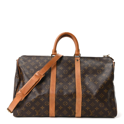 Louis Vuitton Monogram Keepall Bandouliere 45 1 of 9