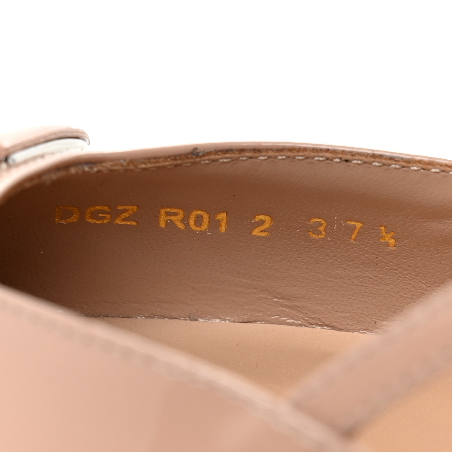 Valentino Garavani Patent Signature Vlogo Slingback 80mm Pumps 37.5 Rose Cannelle 9 of 10