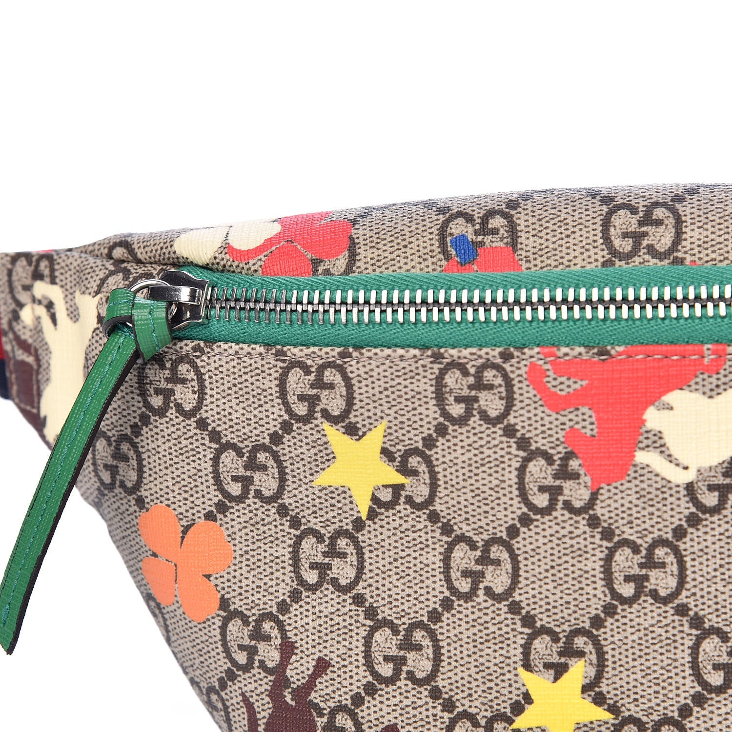 Gucci GG Supreme Monogram Ranch Childrens Belt Bag Multicolor 10 of 10