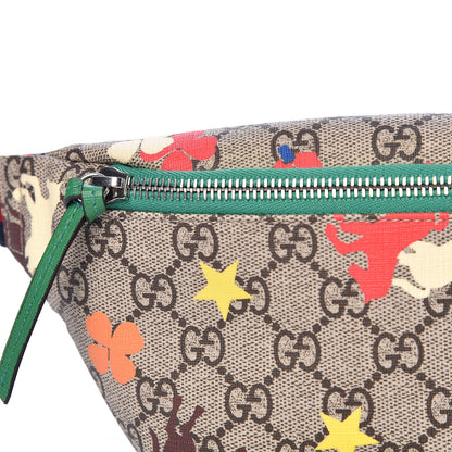 Gucci GG Supreme Monogram Ranch Childrens Belt Bag Multicolor 10 of 10