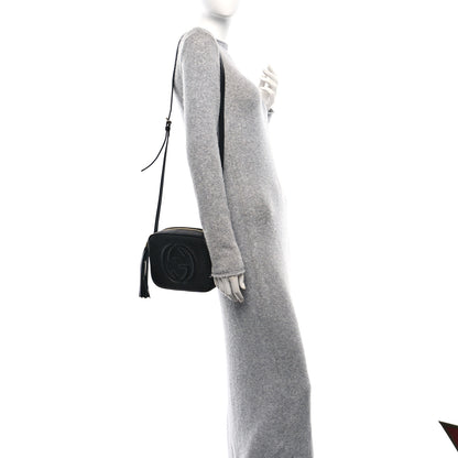 Gucci Pebbled Calfskin Small Soho Disco Bag Black 2 of 11