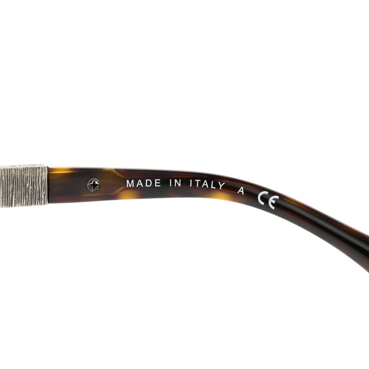 Crystal Baguette Square Sunglasses 5308-B Tortoise