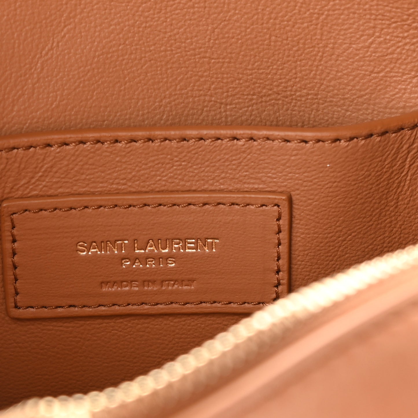 Linen Calfskin Le Monogramme Coeur